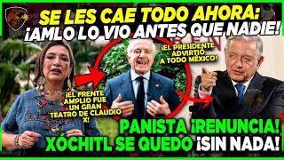 ACABA DE RENUNCIAR SANTIAGO CREEL AMLO SE LO ADVIRTIÓ A LOS MEXICANOS XOCHITL CANDIDATA DE CLAUDIO [upl. by Akcirderf]