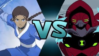 Katara VS Ameaça Aquática Avatar a lenda de Aang VS Ben 10 avataralendadeaang ben10omniverse [upl. by Eliza495]