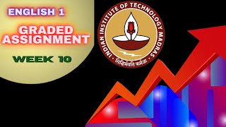 English Week 10 Graded Assignment Solution  IITM BS Online Degree Program  Foundation [upl. by Turpin]