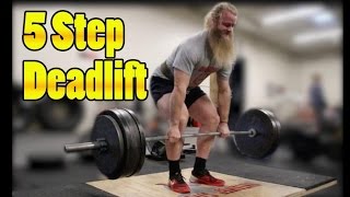 How To Deadlift Starting Strength 5 Step Deadlift [upl. by Airtemad]