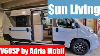 Sun Living V 60SP by Adria Mobil  Walkthrough [upl. by Anelah]