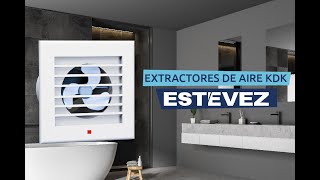 ELIMINA HUMEDAD Y MALOS OLORES CON LOS EXTRACTORES PARA BAÑO DE ESTEVEZ [upl. by Belden]