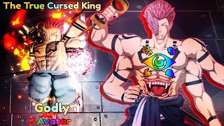 Max Skill Tree Avatar Godly Sukuna Showcase in Anime Last Stand Roblox [upl. by Fae714]