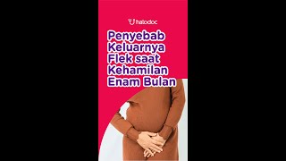 Penyebab Keluarnya Flek Saat Kehamilan Enam Bulan Apa Sajakah shorts [upl. by Glenn]