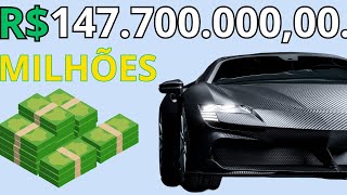 Revelação Os 7 carros mais caros de 2024 [upl. by Connolly]