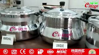 Citizen Pressure Cooker 12 Liter Complete Range [upl. by Yllaw]