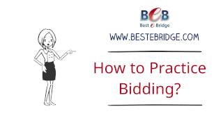 How to practice basic bidding [upl. by Eam]