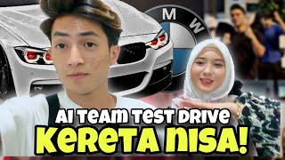 REACTION AI TEAM  SEMUA GTTB TEST DRIVE KERETA BARU  RAMAI YANG KENA RACUN [upl. by Bev973]