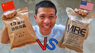 MRE ทหารอเมริกา vs MRE ทหารจีน ｜ US Military MRE vs Chinese Military MRE LWe0OupiALk [upl. by Comstock]