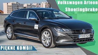 Volkswagen Arteon FL Shooting brake 14 TSI eHybrid 218 KM 2021 Kombi może być piękne [upl. by Kamin406]