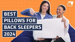 Best Pillows For Back Sleepers 2024  Our Top Six Picks UPDATED [upl. by Leon104]