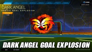 NEW Dark Angel Exotic Goal Explosion In The Rocket League Item Shop  Rocket League 10824 [upl. by Sternlight23]