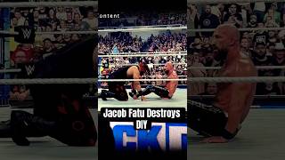 Smackdown highlights Jacob Fatu Destroys DIY wwe thebloodline [upl. by Elokyn477]