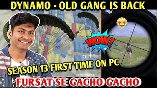 DYNAMO  SEASON 13 OLD GANG IS BACK  PUBG MOBILE  BEST OF BEST [upl. by Pippy]