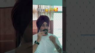 Kive lgii pagg👳‍♂️🫶💜 amanaujla sardaripaggnal4078 SardarEntertainment MrMrsArora1 viral [upl. by Walczak]