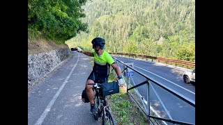 BikePacking in Sud Tirol con la gravel bike  un posto bellissimo per dormire  Tappa N° 3 [upl. by Oer138]