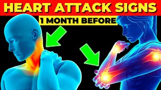 7 Symptoms of Heart Attack 1 MONTH BEFORE Detect it quickly [upl. by Joh]