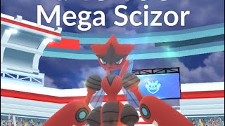 Pokémon Go  Mega Scizor Solo 454 [upl. by Celestyna403]