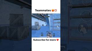 I hate teammates like them😡🥲 bgmilive bgmi pubgmobile pubg [upl. by Pish]