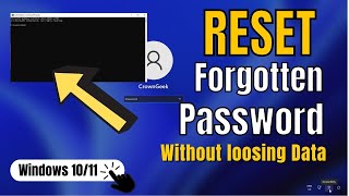 How To Reset Forgotten Password In Windows 1011 Without Losing Data  Without Disk amp USB [upl. by Lennox]