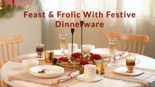 Dine in Style Black Friday Feast with Festive Dinnerware [upl. by Fabian652]