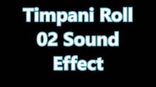 Timpani Roll 02 Sound Effect [upl. by Ardnnaed]