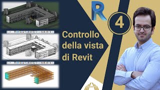 Revit  Controllo della vista  Livello di dettaglio  Stile visualizzazione [upl. by Nillek]