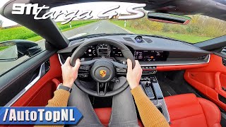 PORSCHE 911 992 TARGA 4S POV Test Drive by AutoTopNL [upl. by Lupita]