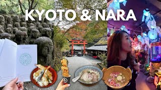 4Day Japan Travel Itinerary  Kyoto amp Nara unique things to do places to eat travel tips [upl. by Eelyram]