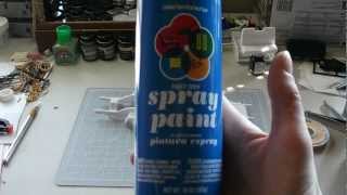 WalMart Fast Dry Paint Results  Styrene Plastic [upl. by Lirba]