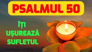 PSALMUL 50 al lui David 🙏 Miluiestema Dumnezeule dupa mare mila Ta [upl. by Ewnihc]