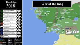 LOTR The Complete History of Arda and Middleearth [upl. by Ajram295]