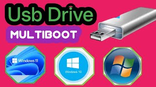 How to create a multiboot usb drive in bangla 2024।। How to make multiboot usb drive step by step।। [upl. by Amara]