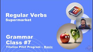 🇪🇸 🇺🇸 REGULAR VERBS  BASIC Grammar Class 7 [upl. by Parnas]