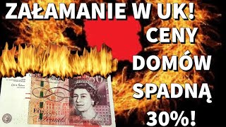 UPADEK EMERYTUR W UK Kupno domu w UK Ceny nieruchomości w UK spadną 50 [upl. by Ical]