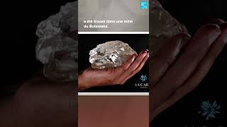 Le deuxième plus gros diamant du monde découvert au Botswana • FRANCE 24 [upl. by Ahtebbat]