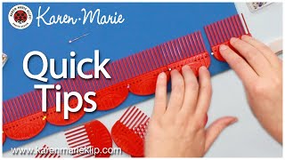 How to make a Giant Quilling Comb  Quilling QuickTips [upl. by Janeen]