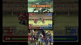 Fire Emblem The Blazing Blade  TRIPLE CRITICAL COMBO nintendo fireemblem gameboyadvance [upl. by Derrik]