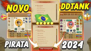 NOVO DDTANK PIRATA 2024 MUITO CUPONS POR BATALHAS VARIAS INSTANCIA GVG PVP O MELHOR DO BRASIL [upl. by Imalda]