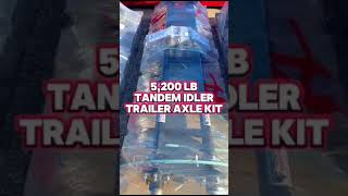 5200 lb Tandem Idler Trailer Axle kit [upl. by Karilla]