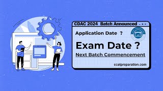 CDAC 2024 Batch Announced  CCAT Preparation 2024 [upl. by Yerrot]