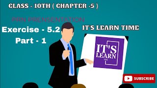 Class 10th  Chapter  5  समान्तर श्रेणी Ex 52  Part  1 NCERT  UP Board and other State Board [upl. by Airelav711]