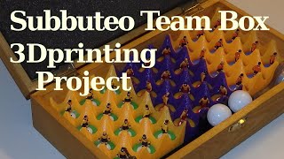 3d printed Subbuteo Team Box [upl. by Ojoj]