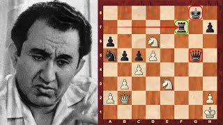 Tigran Petrosians Immortal Chess Game vs Spassky  Hijacking diagonals Queen Sac  Brilliancy [upl. by Laband]