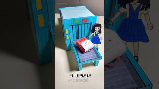 A Story Of Ticket Examiner 👮‍♂️  mini wood toywoodworking art skillwood hand crafts shorts [upl. by Ahsaetal]