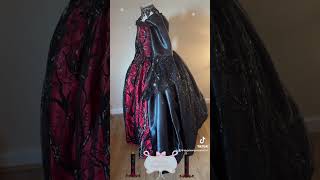 🖤🌹 Gothic Vampire Halloween Queen Costume Party Dress 🌹🖤 halloween2024 halloween [upl. by Oxford]