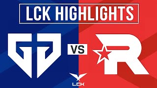 GEN vs KT Highlights ALL GAMES  LCK 2024 Summer  GenG vs KT Rolster [upl. by Yruy705]