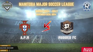 November 20th WSF Div 1 A P M vs Mudded FC [upl. by Zined653]