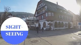 Sightseeing in Alpirsbach im Black Forest in GERMANY [upl. by Delacourt186]