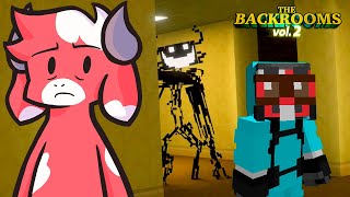 Exploramos Los NIVELES más PELIGROSOS de Los BACKROOMS en MINECRAFT [upl. by Bozuwa]